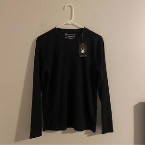 Spyder Boys Black Long Sleeve XL